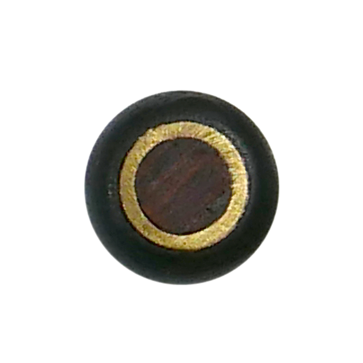 Bridge Pins Nature Ebony/Rose Dot w/Ring [BP-NA EB/RRD]の写真