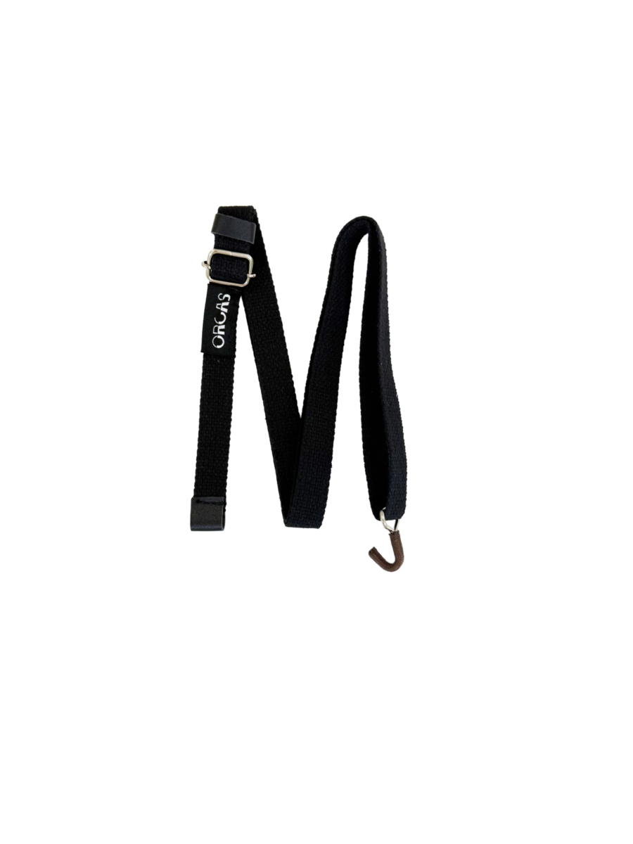 ORCAS UKULELE STANDARD STRAP [OSTP-STD BLK]の写真