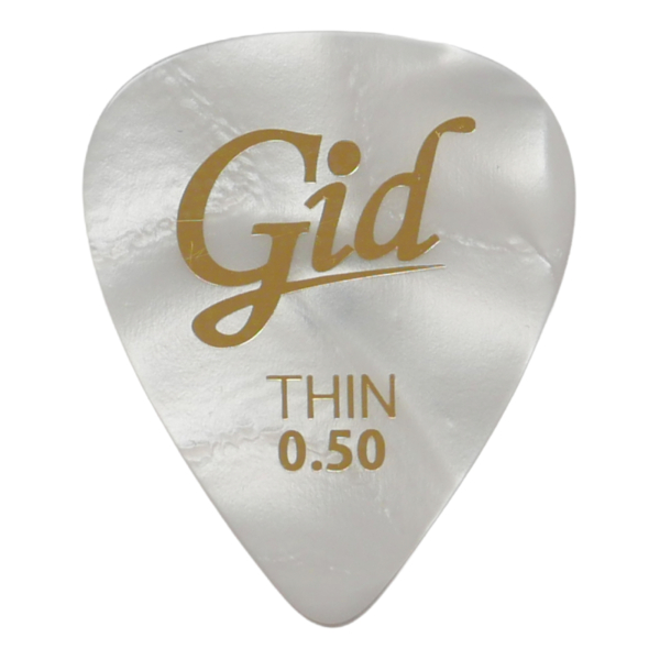 Pearloid Pick Teardrop 0.50 Thin/ホワイトパール [GP-TD/T WPL]