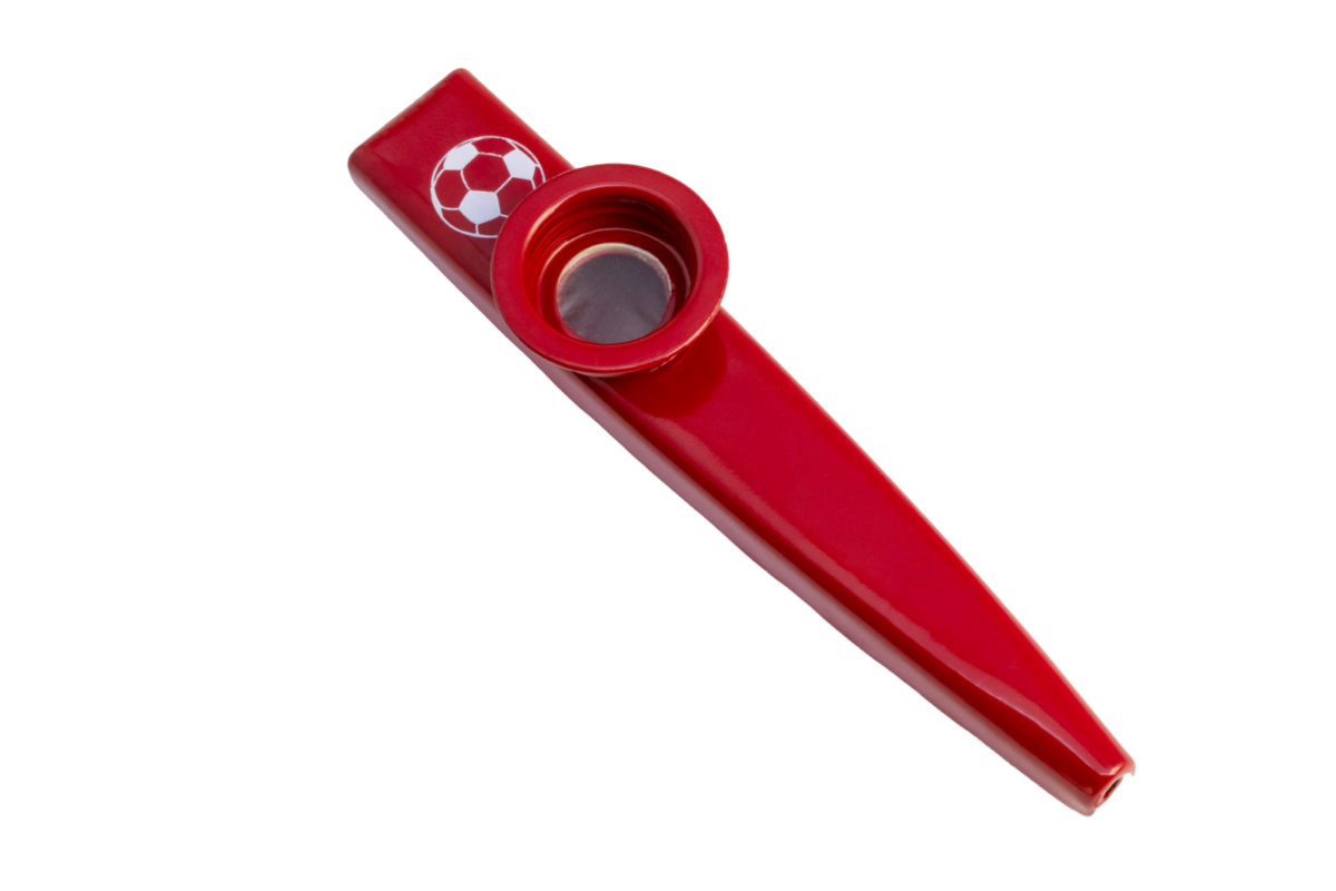 FOOTBALL KAZOO [FK9 Red/White Print Ball]の写真