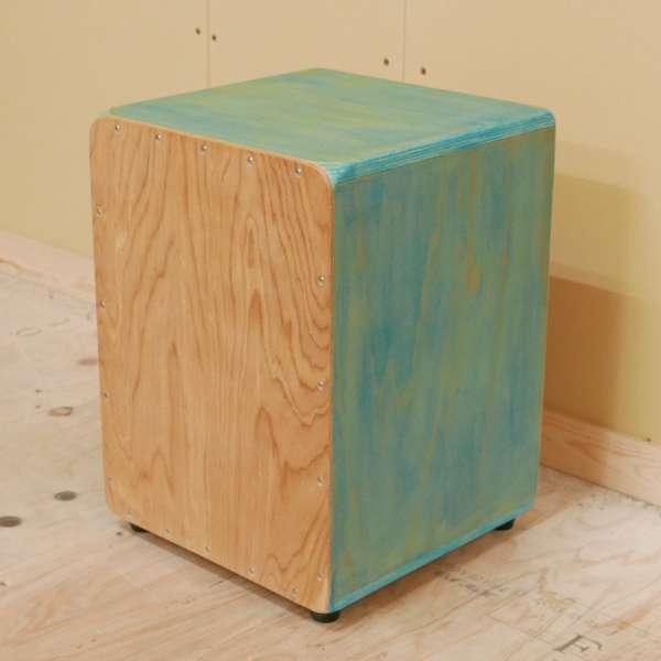 Cajon Custom Hand Painted Blue ［BHC-C/CTM HP BLU］