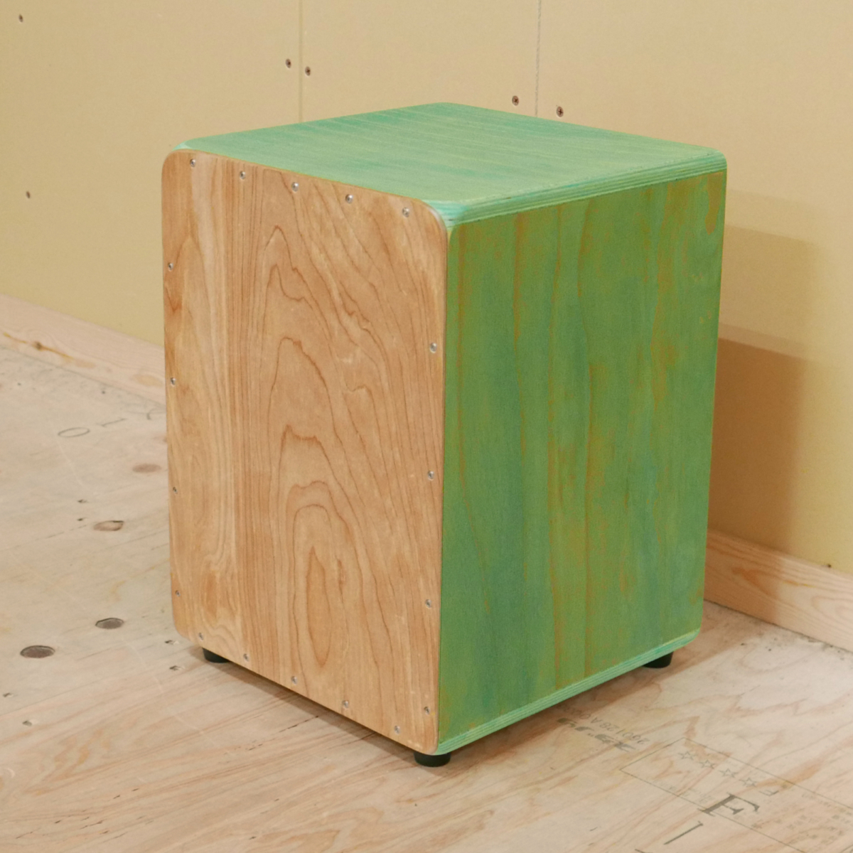 Cajon Custom Hand Painted Green ［BHC-C/CTM HP GRN］の写真