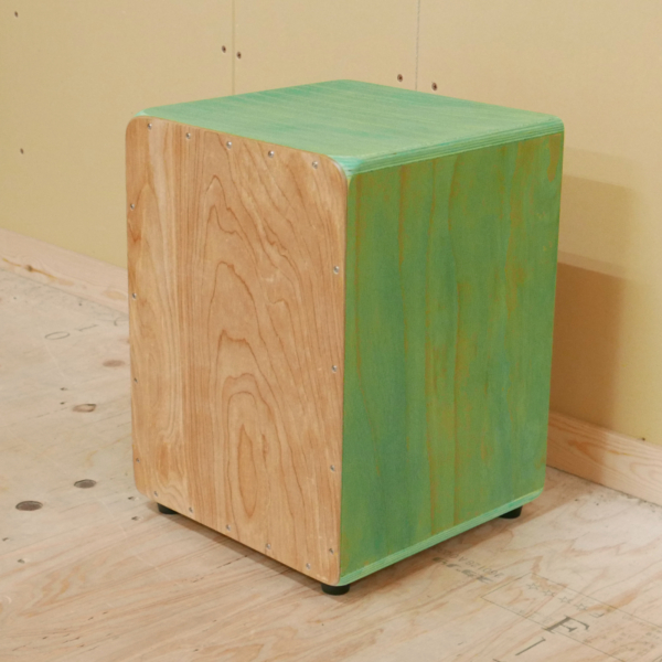Cajon Custom Hand Painted Green ［BHC-C/CTM HP GRN］