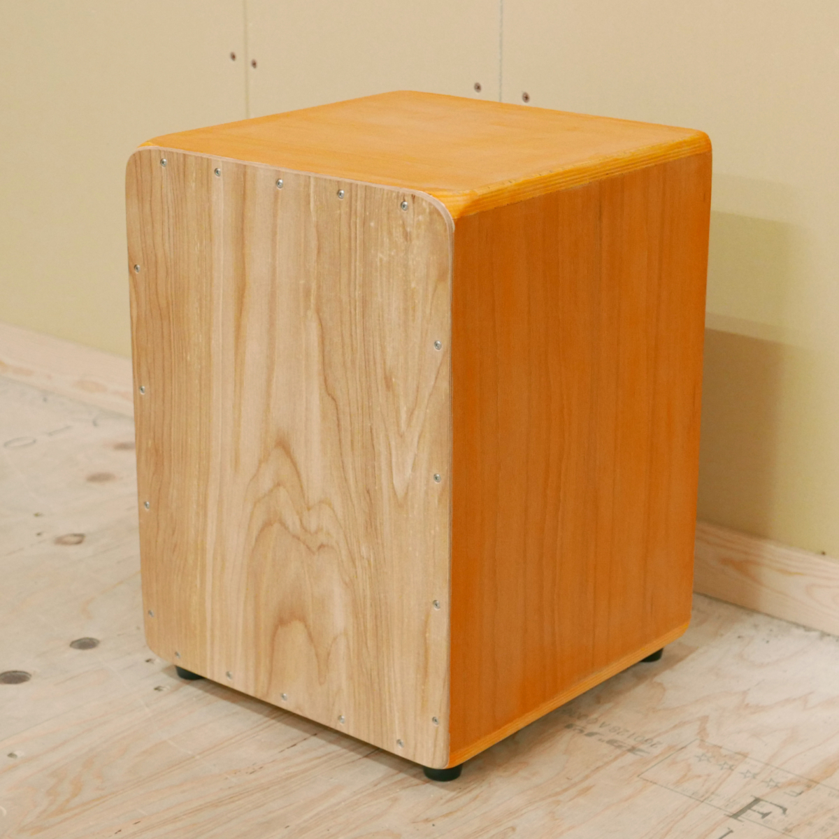 Cajon Custom Hand Painted Orange ［BHC-C/CTM HP ORG］の写真