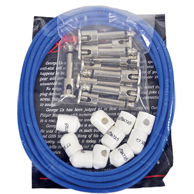 George L's155 ケーブルキット ブルー