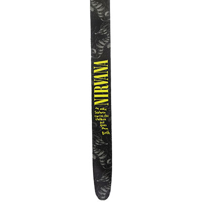 2.5" Leather STRAP NIRVANA
