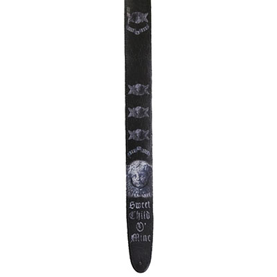 2.5" Leather STRAP GUNS N ROSES