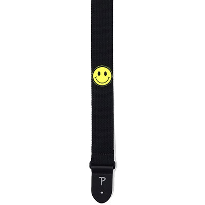 COTTON W/ YELLOW SMILEY PATCH