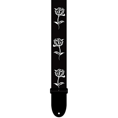 2" POLYESTER B&W ROSE