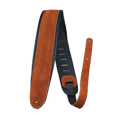 2.5" RUST SUEDE W/LEATHER PADDING