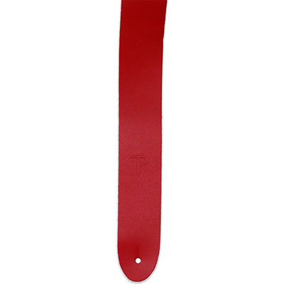 2" BASIC LEATHER RED