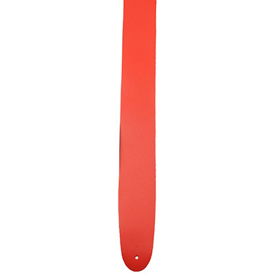 2.5" BASIC LEATHER RED