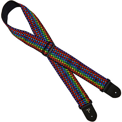 Perri's 2" HOPE JACQUARD RAINBOW CHECKER