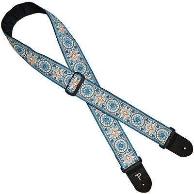 Perri's 2" HOPE JACQUARD BLUE MANDALA