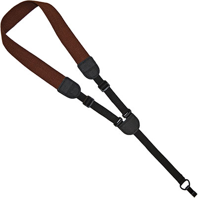 Perri's CLASSICAL COTTON UKE STRAP BRN