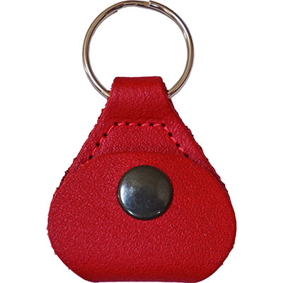 Perri's PICK HOLDER RED KEYCHAIN