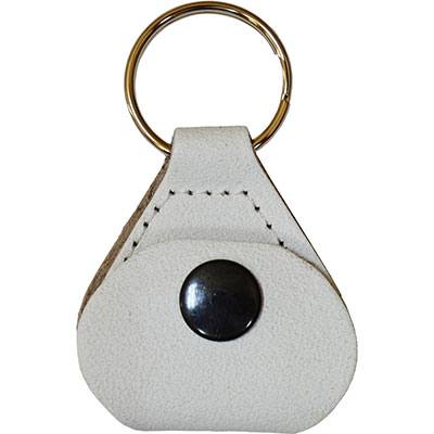 Perri's PICK HOLDER WHT KEYCHAIN