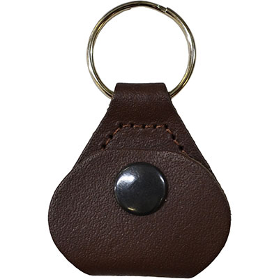 Perri's PICK HOLDER BRN KEYCHAIN