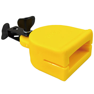 3/2 Clave Block-Yellow w/swivel mount