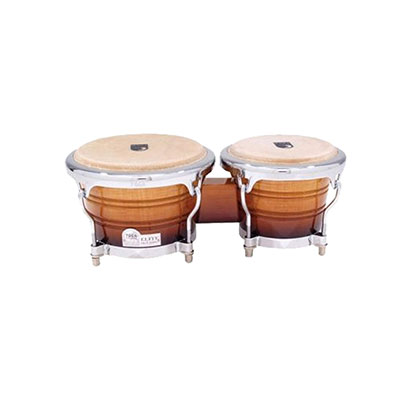 Elite Pro Wood Bongos-Natural Fade
