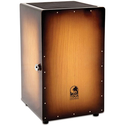 Wood Cajon-Honey Burst