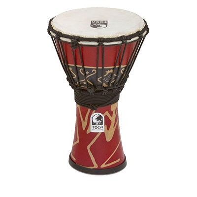 Freestyle Djembe 7",Bali Red
