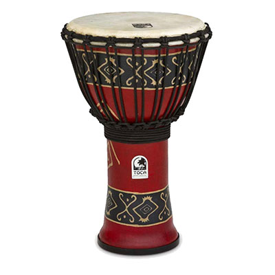 Freestyle Djembe 9",Bali Red