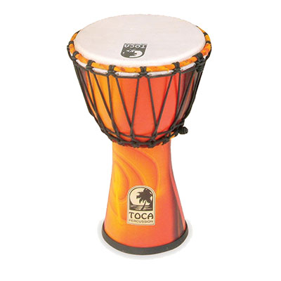Freestyle Djembe 7",Fiesta Red