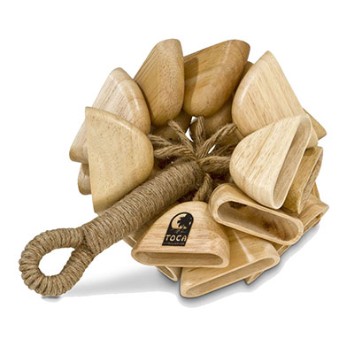 Wooden Rattle - Elastic for Hand