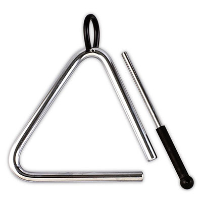 6" Bossa Triangle w/Beater