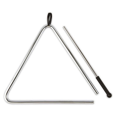 10" Samba Triangle w/Beater