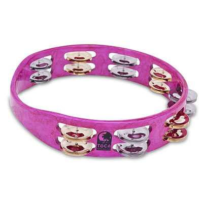 Colorsound Tambourine - 10" - Pink