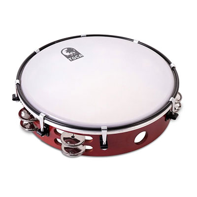 Tunable Tambourine - 10" - Red