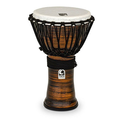 Freestyle II Djembe 9" - Spun Copper - Synthetic Head