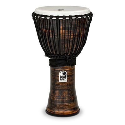 Freestyle II Djembe 12" - Spun Copper - Synthetic Head