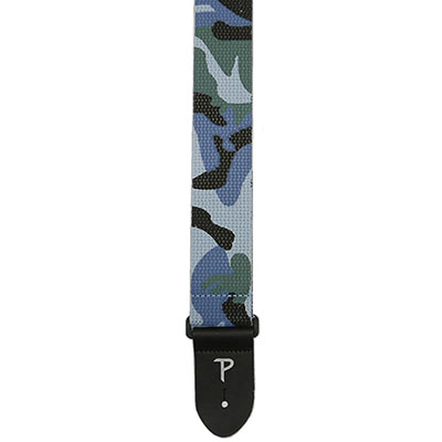 2" BLUE CAMO COTTON