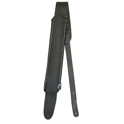 2.5" Leather w/3.5" Vinyl Pad Black