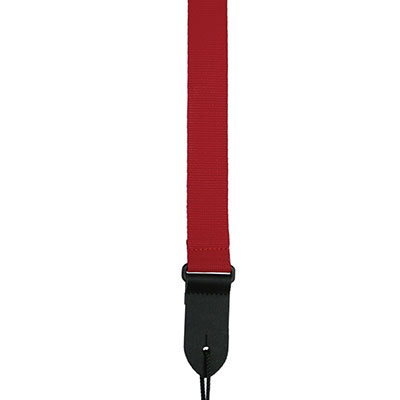 1.5" POLY UKE STRAP RED