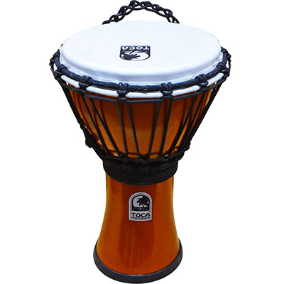 Freestyle II Djembe 7" - Metallic Orange