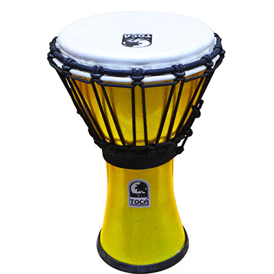 Freestyle II Djembe 7" - Metallic Yellow