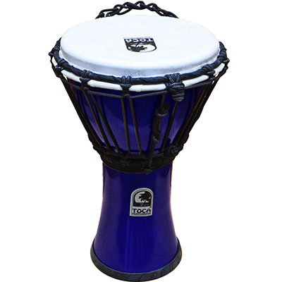 Freestyle II Djembe 7" - Metallic Indigo