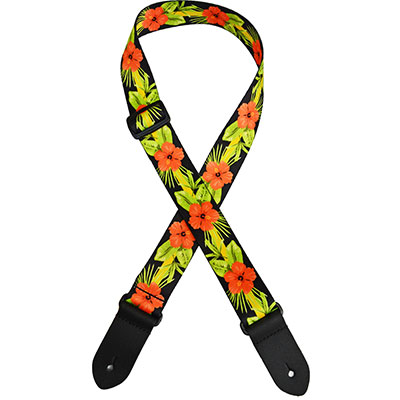 LUAU FLORAL UKE STRAP
