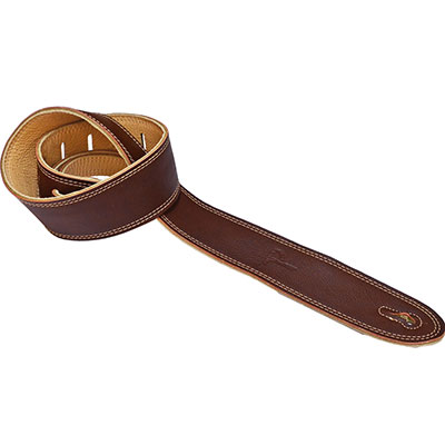 2" REVERSIBLE LEATHER BRN/TAN