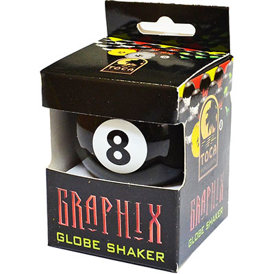 "Graphix" Globe Shaker, Eight Ball