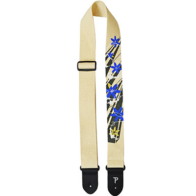 CRM COTTON GTR STP W/SCREEN PRINTED FLOWERS ITEM#K3662500103