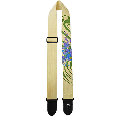 CRM COT GTR STP W/SCREEN PRINTED FLOWER WAVE ITEM#K3662500603