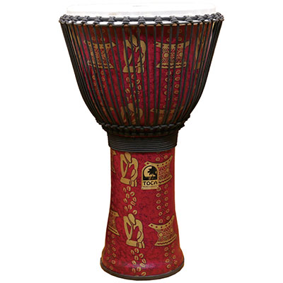Freestyle II Djembe 14" - Thinker - Synthetic Head with Bag