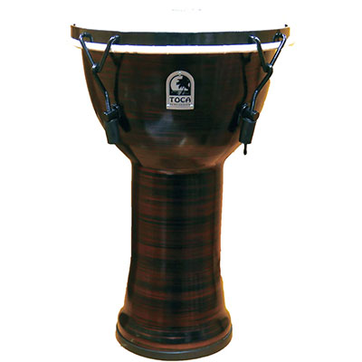 Freestyle II Djembe 9" - Spun Copper - Synthetic Head