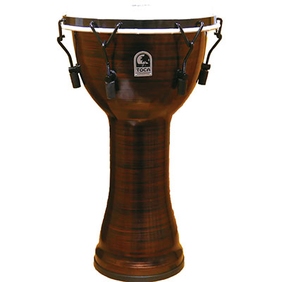 Freestyle II Djembe 10" - Spun Copper - Synthetic Head