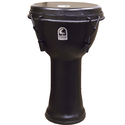 Freestyle Mechanically Tuned Djembe 9", Black Mamba